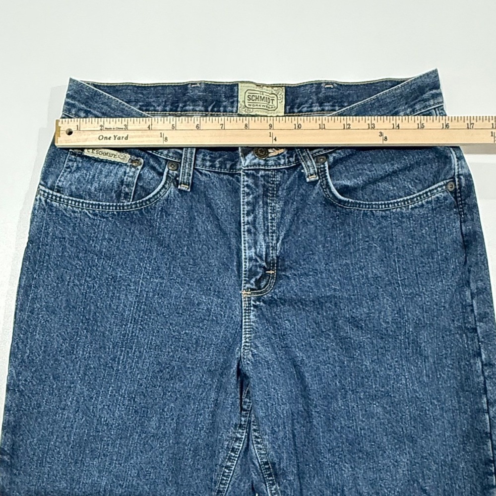 CE Schmidt Women's Workwear Flannel Lined Jeans Size 10x32 WTCF20T W484 - Picture 8 of 8